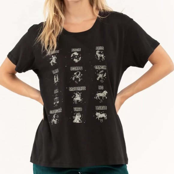 Full Tilt Zodiac Grid Woman’s Tee - Picture 1 of 4